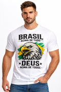 Camiseta Brasil acima de tudo, Deus acima de todos