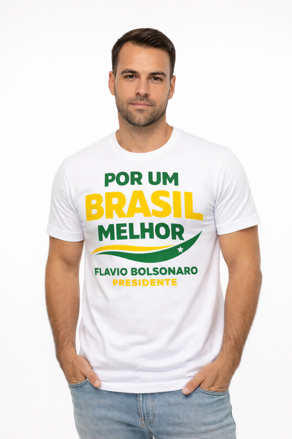 Camiseta Por um Brasil Melhor